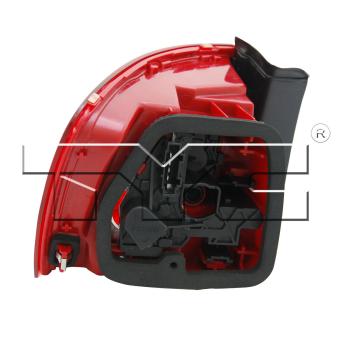 2012 Volkswagen Jetta Tail Light Assembly