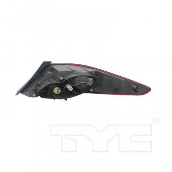 2014 Hyundai Accent Tail Light Assembly Left TYC 111194200 image 2 of 2