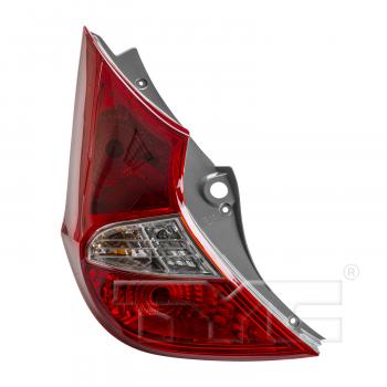 2014 Hyundai Accent Tail Light Assembly Left TYC 111195000 image 1 of 4