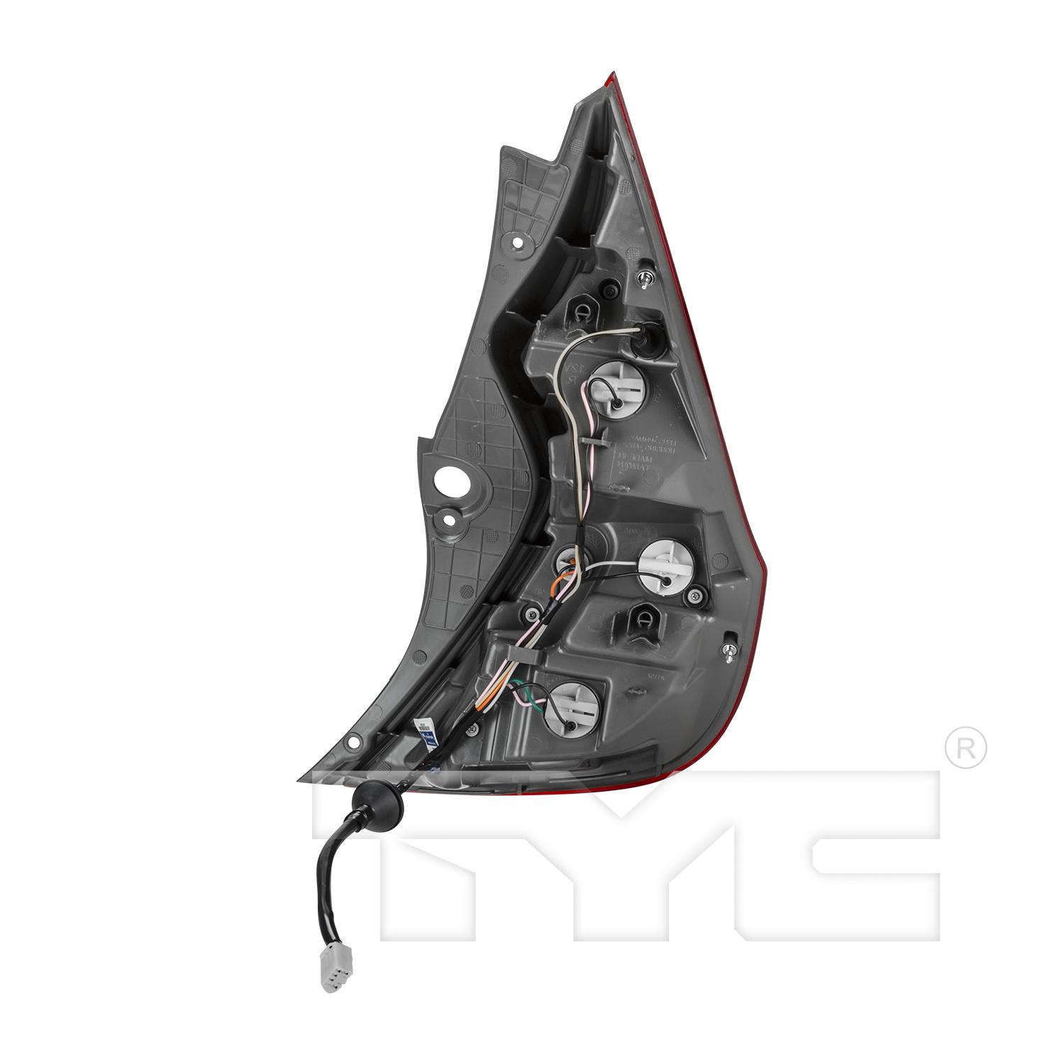 TYC 111195000 Tail Light Assembly product image 2 of 6