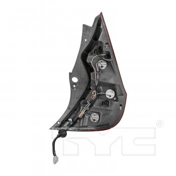 2014 Hyundai Accent Tail Light Assembly Left TYC 111195000 image 2 of 4