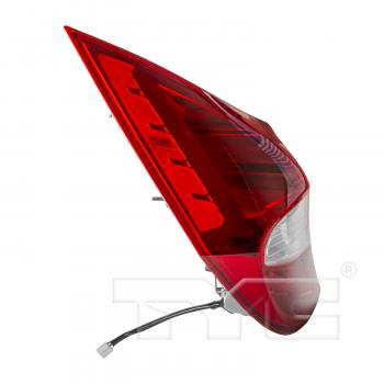 2014 Hyundai Accent Tail Light Assembly Left TYC 111195000 image 3 of 4