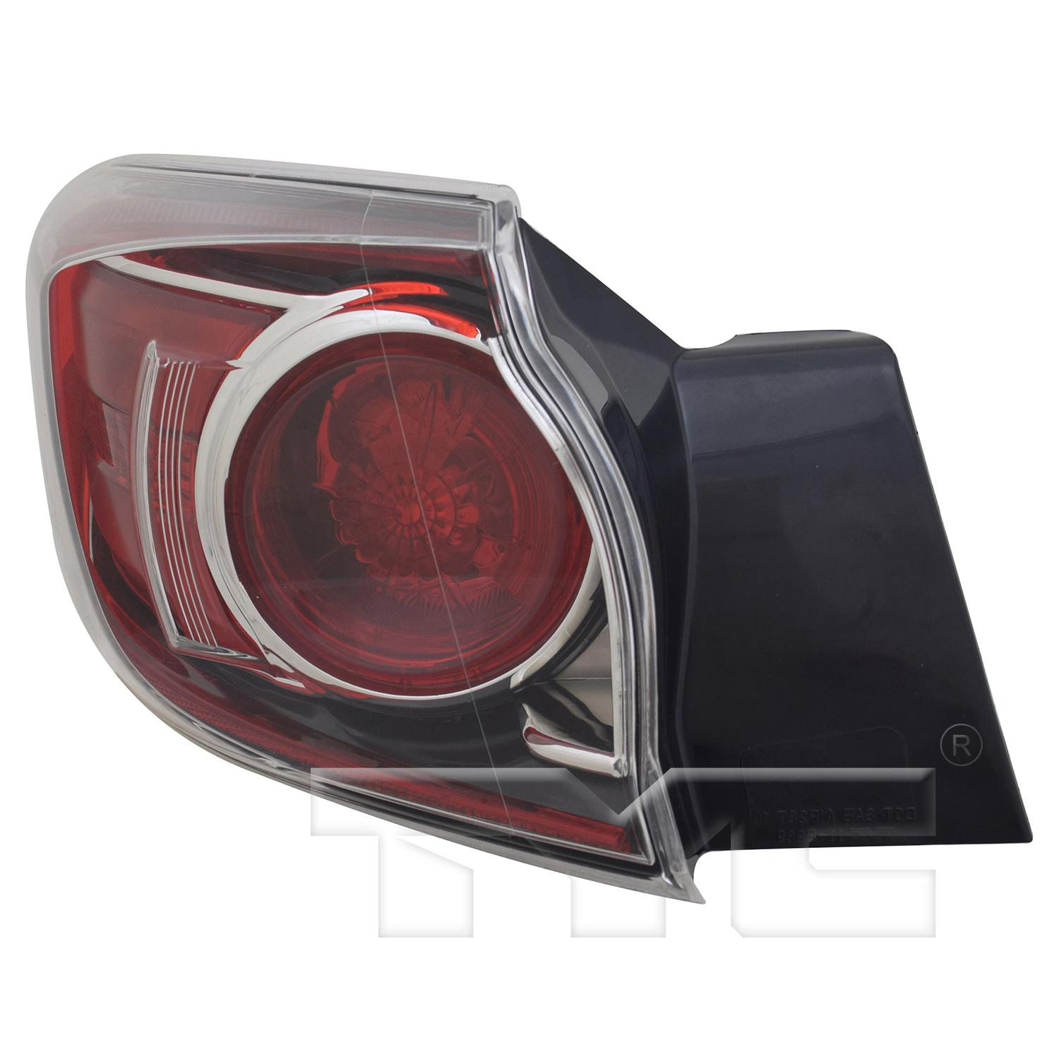 TYC 1111970009 - Tail Light Assembly TYC 1111970009 Tail Light Assembly product image 3 of 6