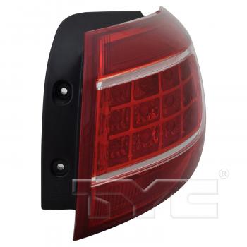 2013 Kia Sportage Tail Light Assembly Right Outer TYC 1112019009 image 3 of 4