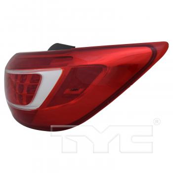 2013 Kia Sportage Tail Light Assembly Right Outer TYC 1112019009 image 4 of 4