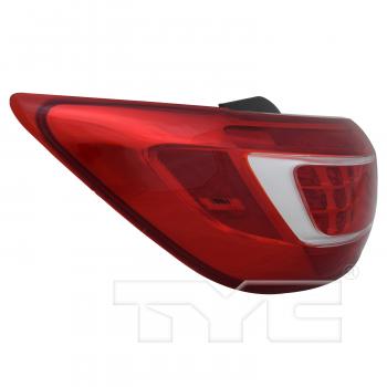 2013 Kia Sportage Tail Light Assembly Left Outer TYC 1112020009 image 4 of 4