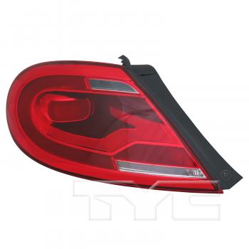 2014 Volkswagen Beetle Tail Light Assembly Left TYC 1112318009 image 1 of 4