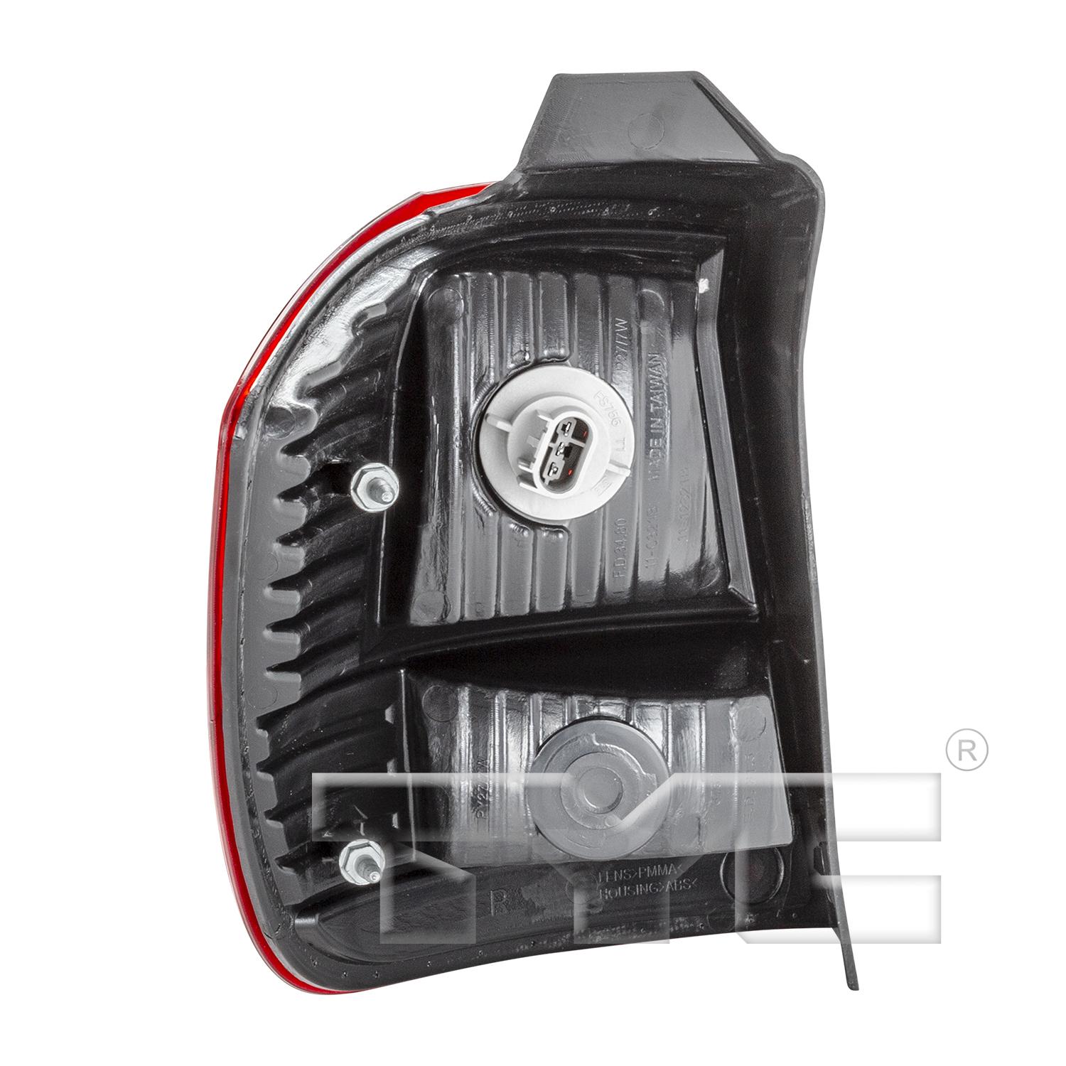 TYC 111232100 Tail Light Assembly product image 2 of 6