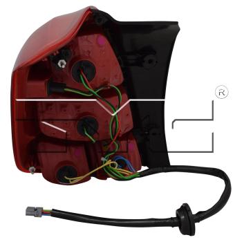 2022 Chevrolet Trax Tail Light Assembly Right TYC 1112433009 image 1 of 3