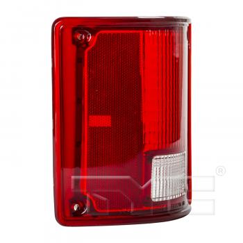 1978 GMC C25 Tail Light Lens Left TYC 11128302 image 3 of 4