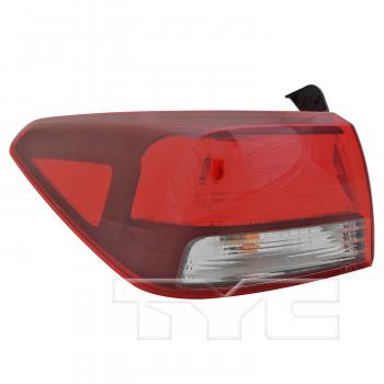 2021 Kia Rio Tail Light Assembly Left Outer TYC 111458400 image 1 of 4
