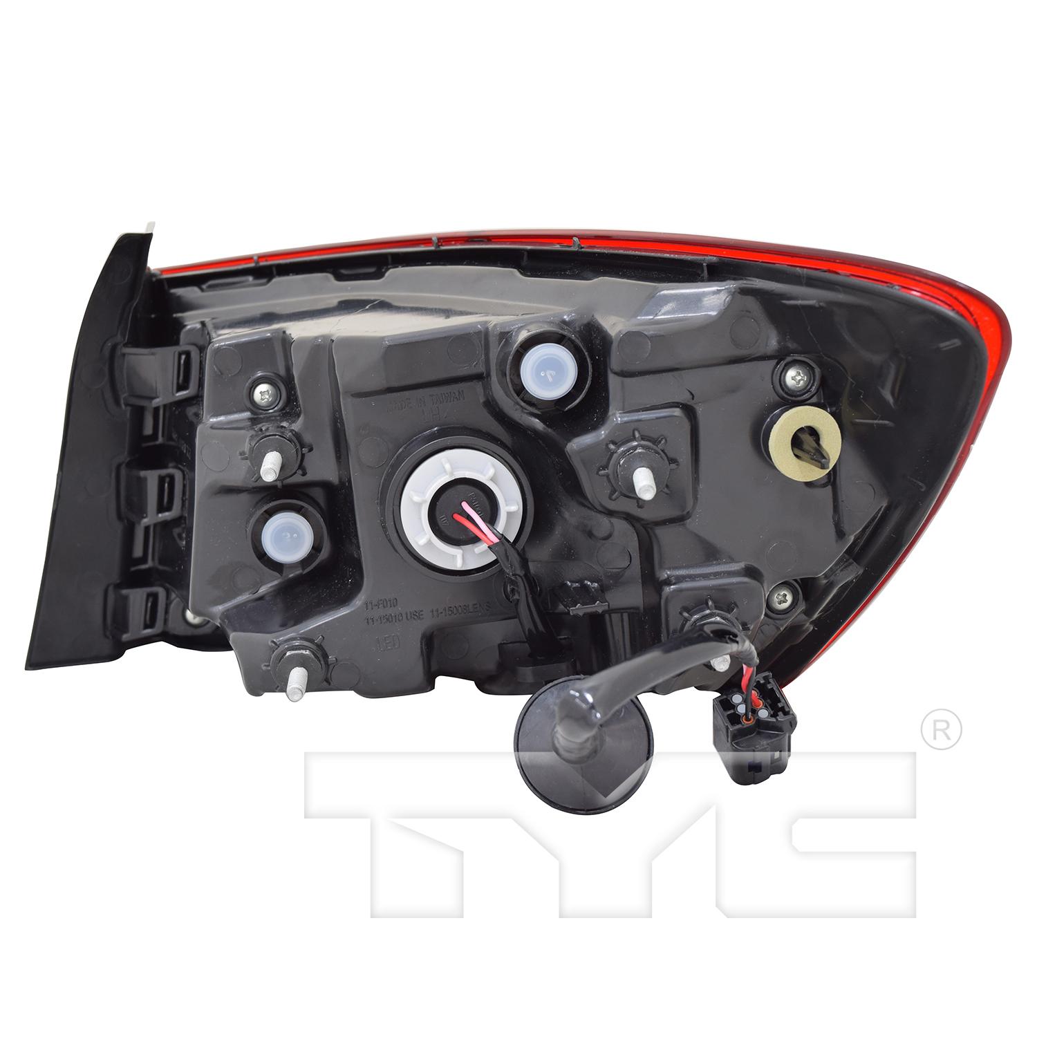 TYC 111501000 - Tail Light Assembly TYC 111501000 Tail Light Assembly product image 2 of 6