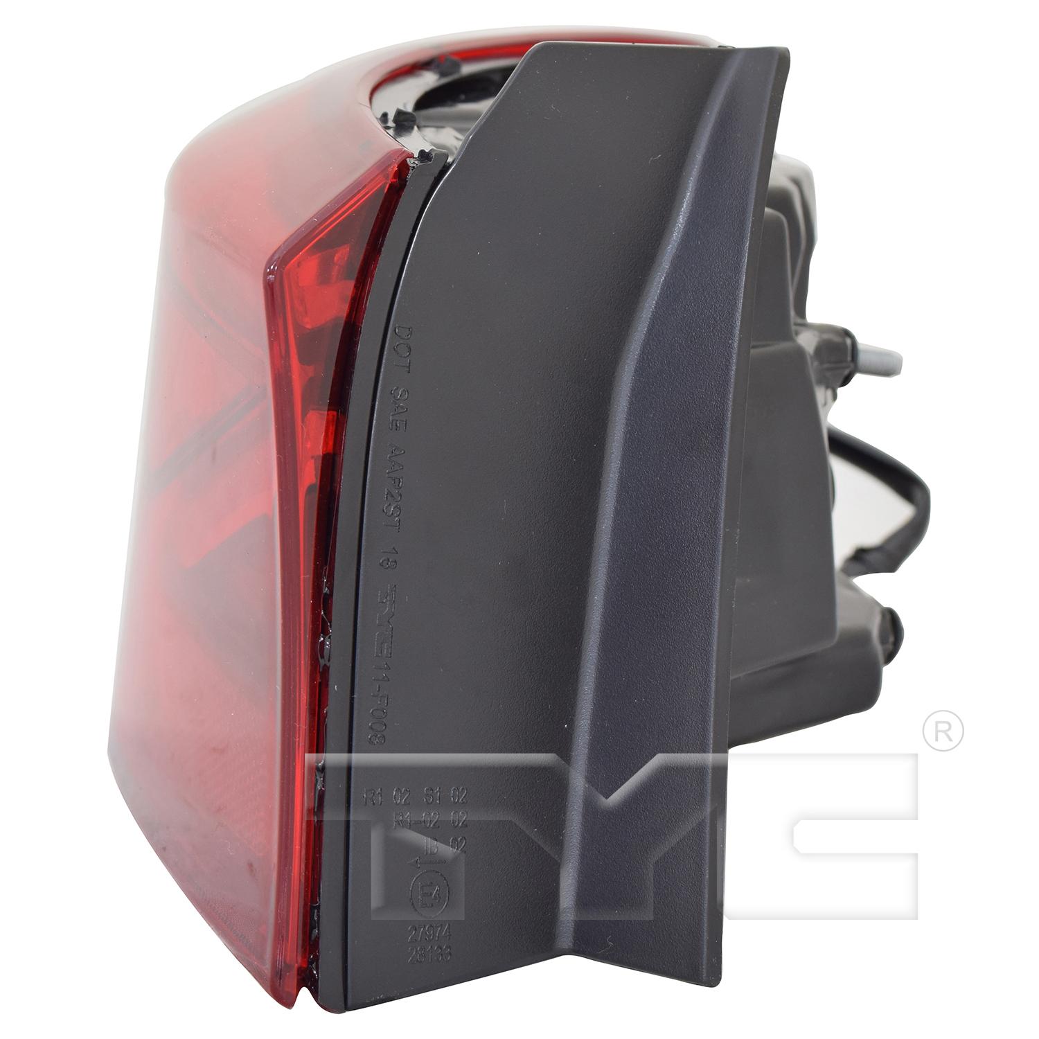 TYC 111501000 - Tail Light Assembly TYC 111501000 Tail Light Assembly product image 3 of 6