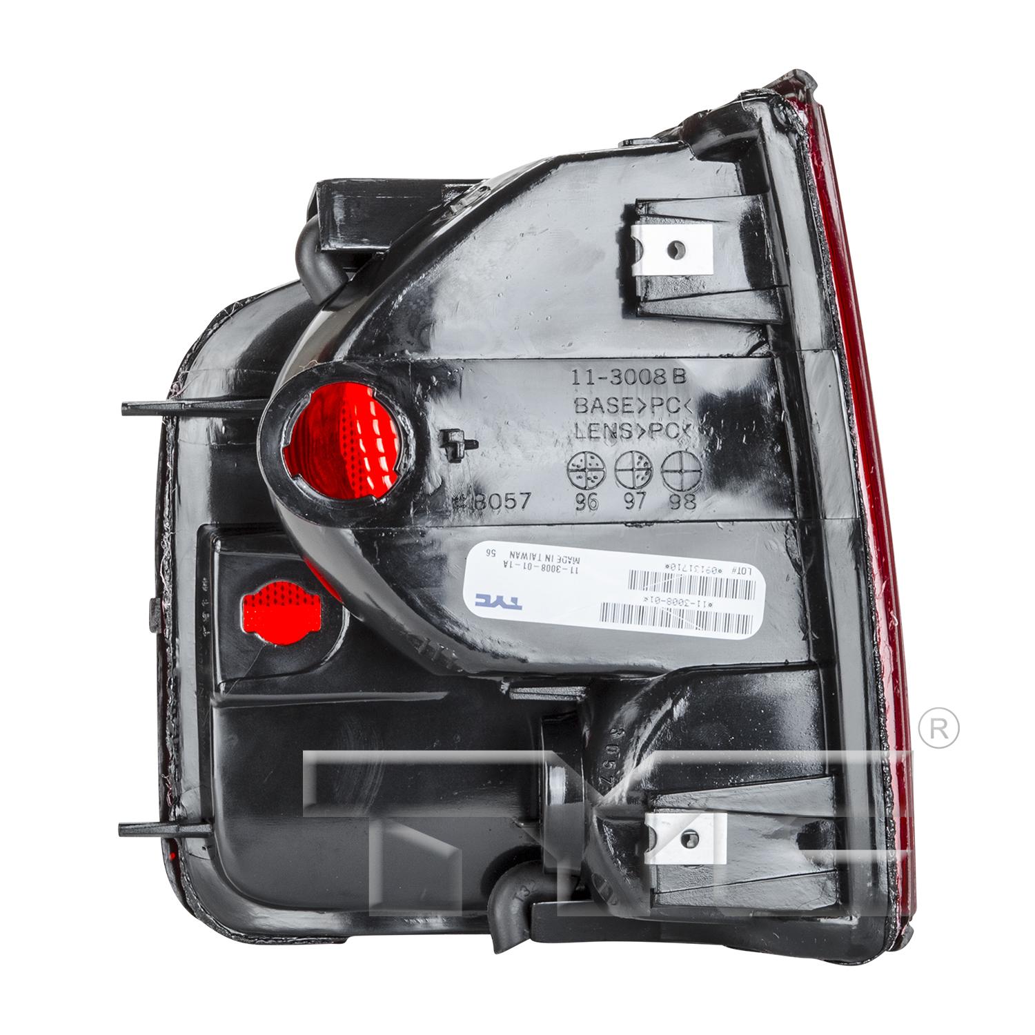 TYC 11300801 - Tail Light Assembly TYC 11300801 Tail Light Assembly product image 4 of 6