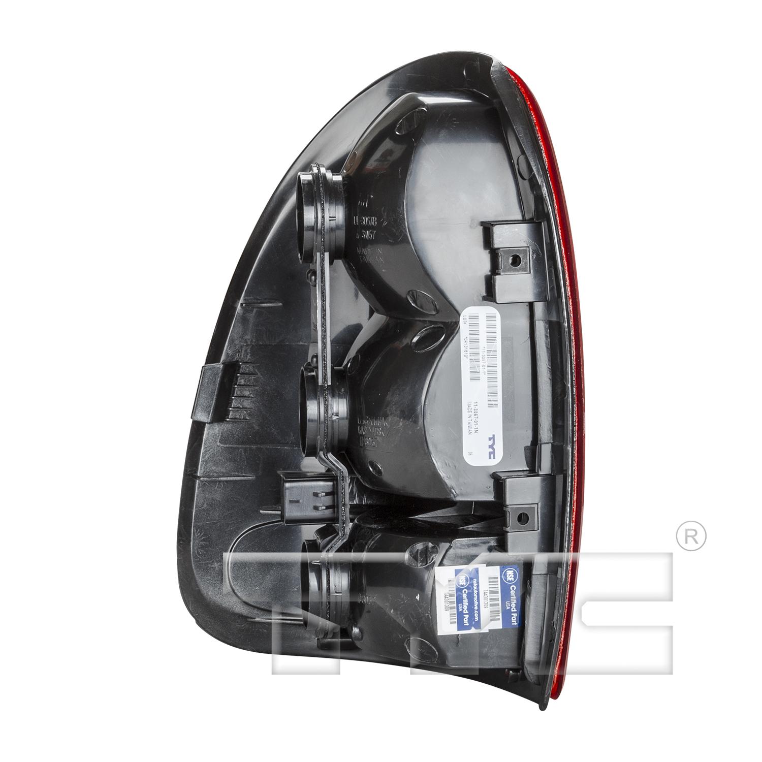 TYC 113067011 Tail Light Assembly product image 4 of 6