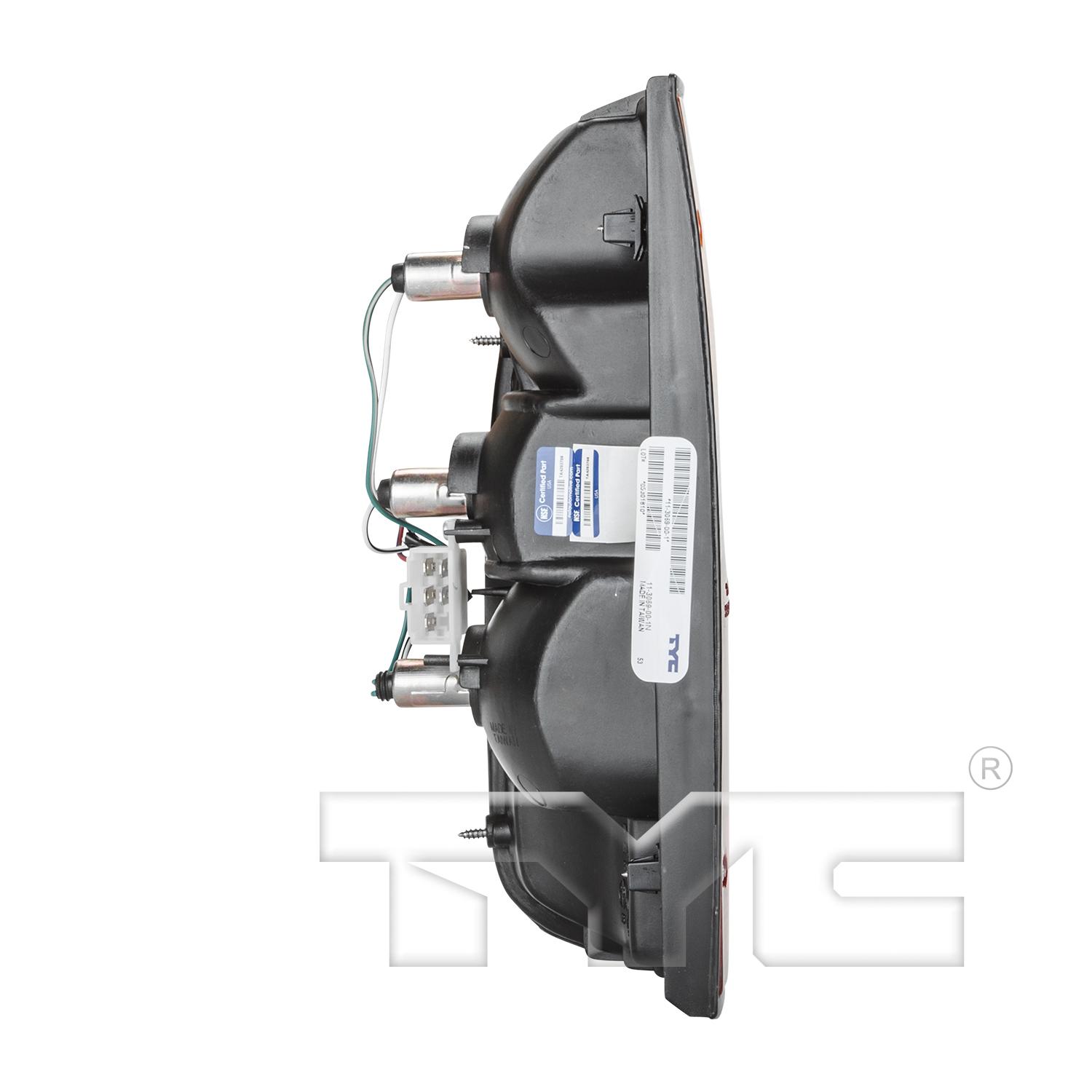 TYC 113069001 - Tail Light Assembly TYC 113069001 Tail Light Assembly product image 3 of 8