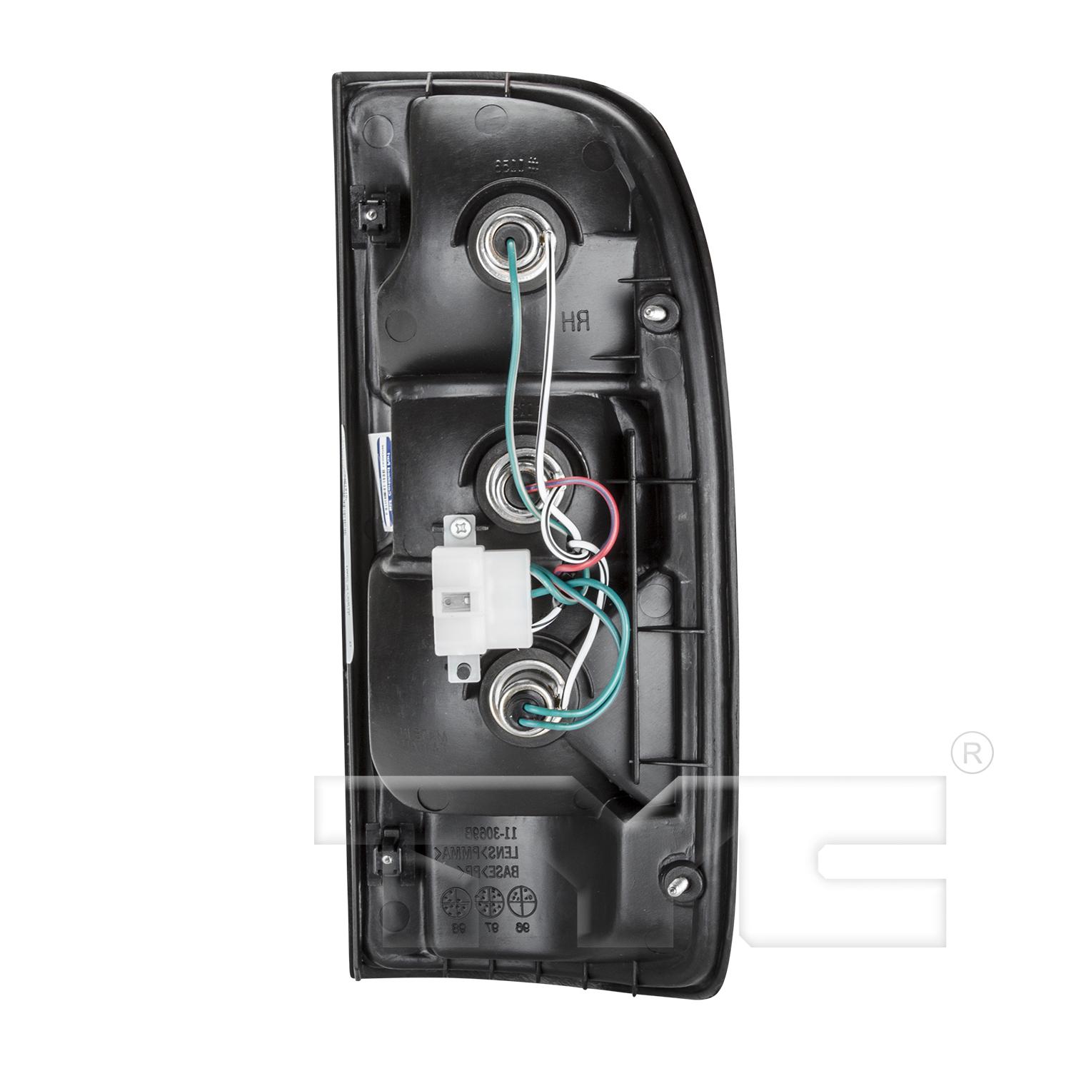 TYC 113070001 - Tail Light Assembly TYC 113070001 Tail Light Assembly product image 2 of 8