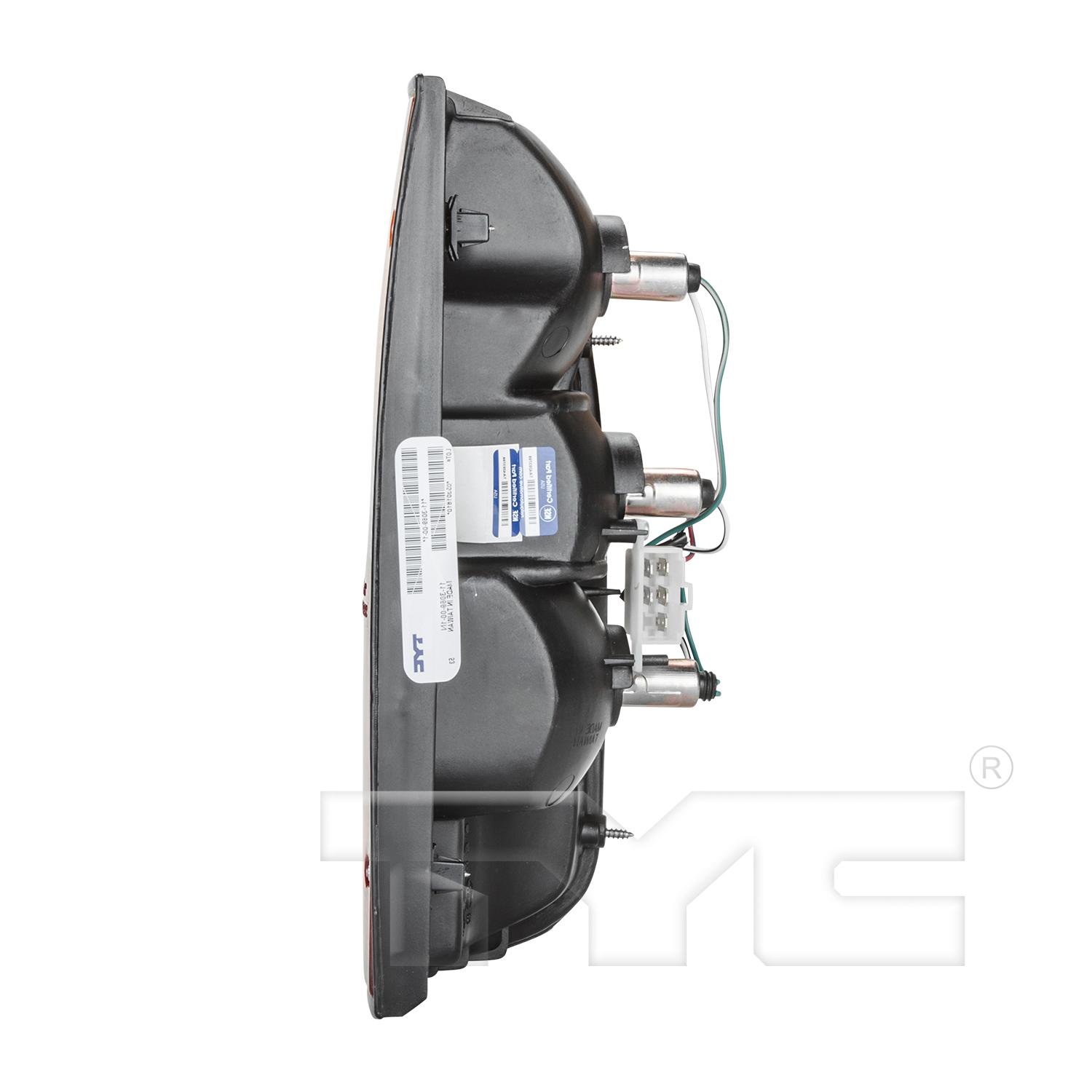 TYC 113070001 - Tail Light Assembly TYC 113070001 Tail Light Assembly product image 3 of 8