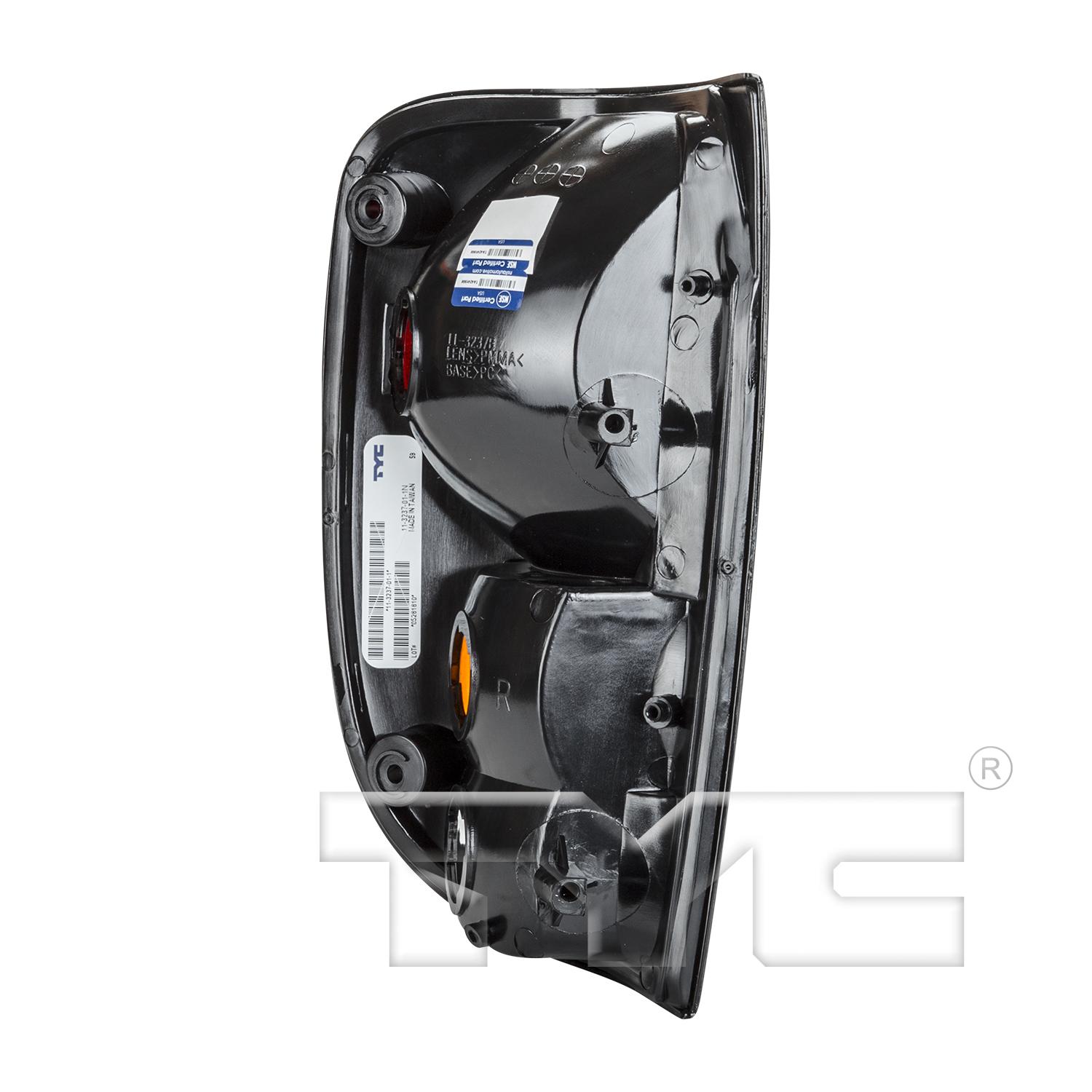 TYC 113237011 Tail Light Assembly product image 4 of 8