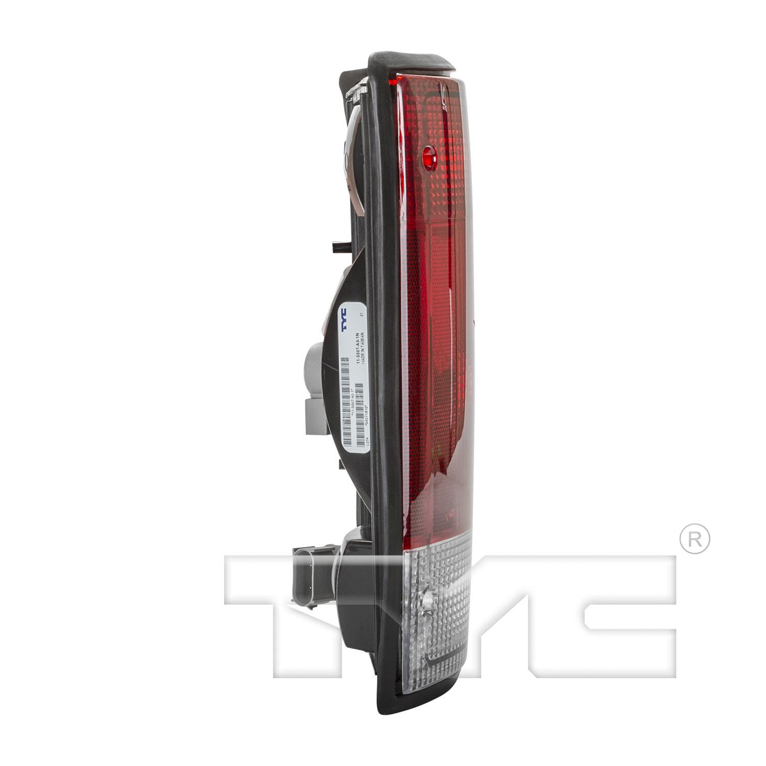 TYC 115007801 Tail Light Assembly product image 4 of 8