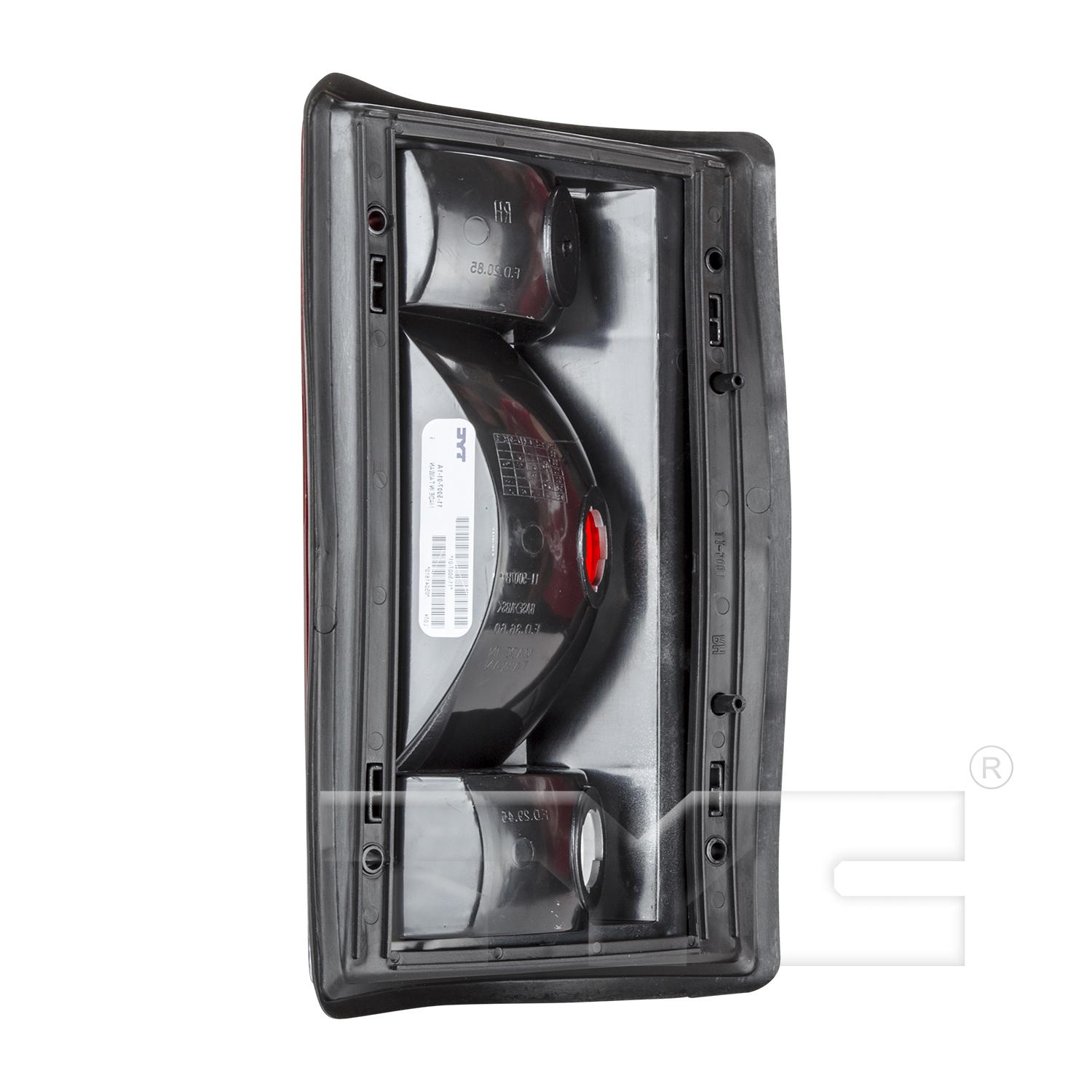 TYC 11500801 Tail Light Assembly product image 4 of 6