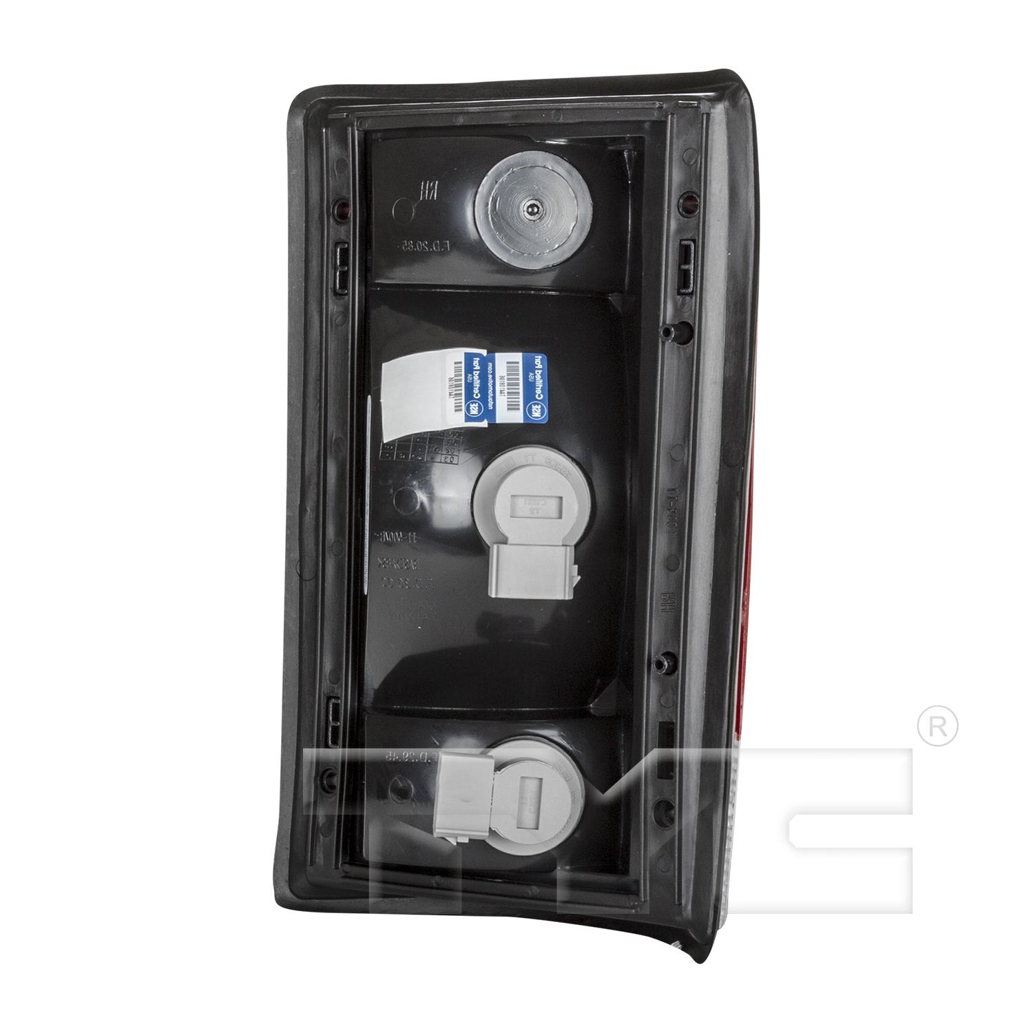 TYC 115008801 Tail Light Assembly product image 8 of 8