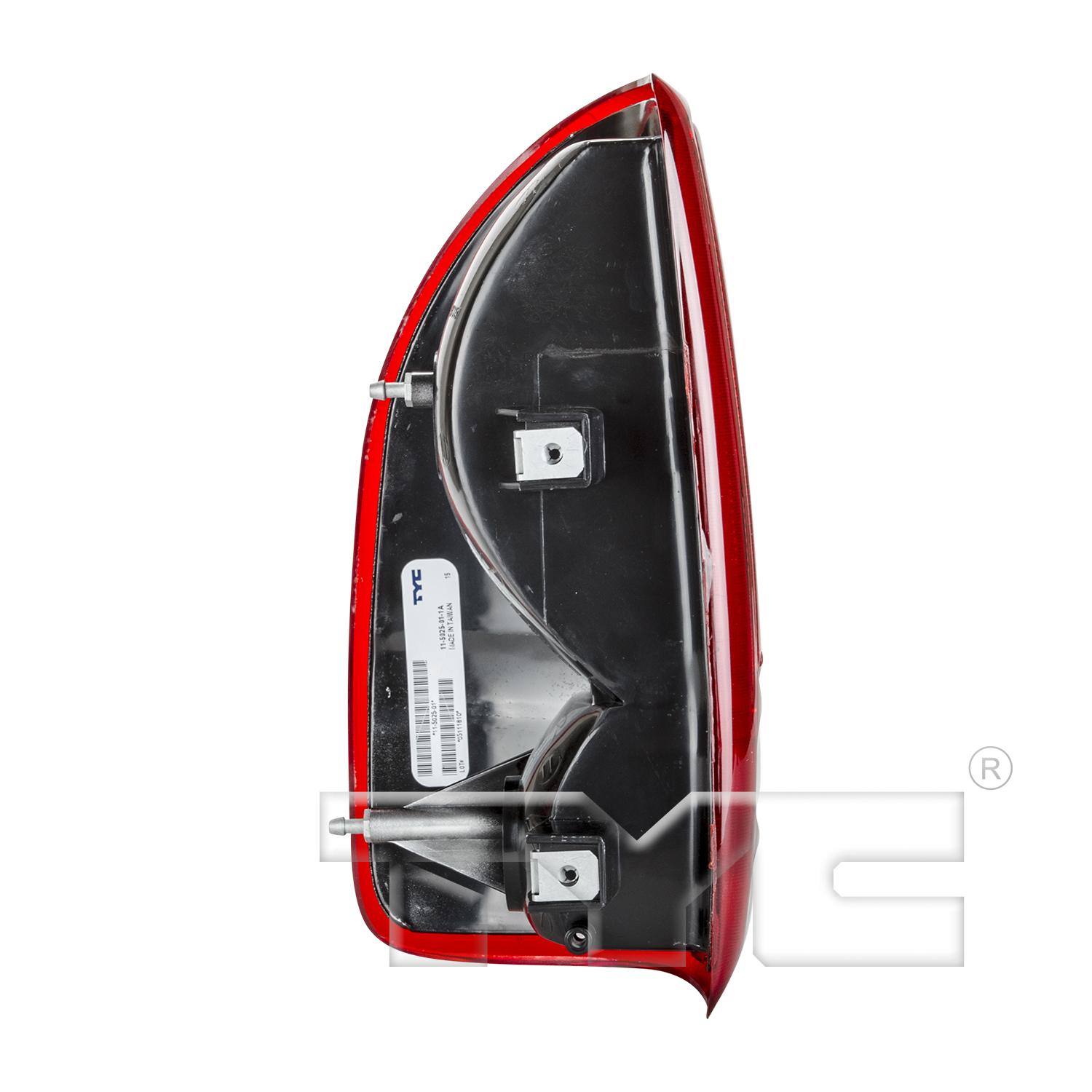 TYC 11502501 - Tail Light Assembly TYC 11502501 Tail Light Assembly product image 4 of 6