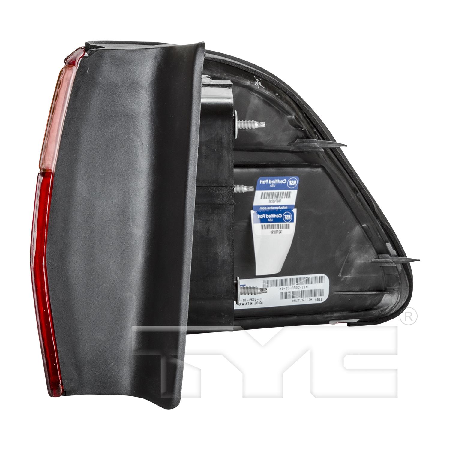 TYC 115040011 Tail Light Assembly product image 4 of 6