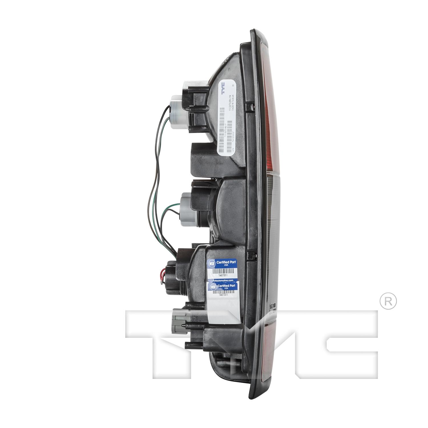 TYC 11507390 - Tail Light Assembly TYC 11507390 Tail Light Assembly product image 4 of 6