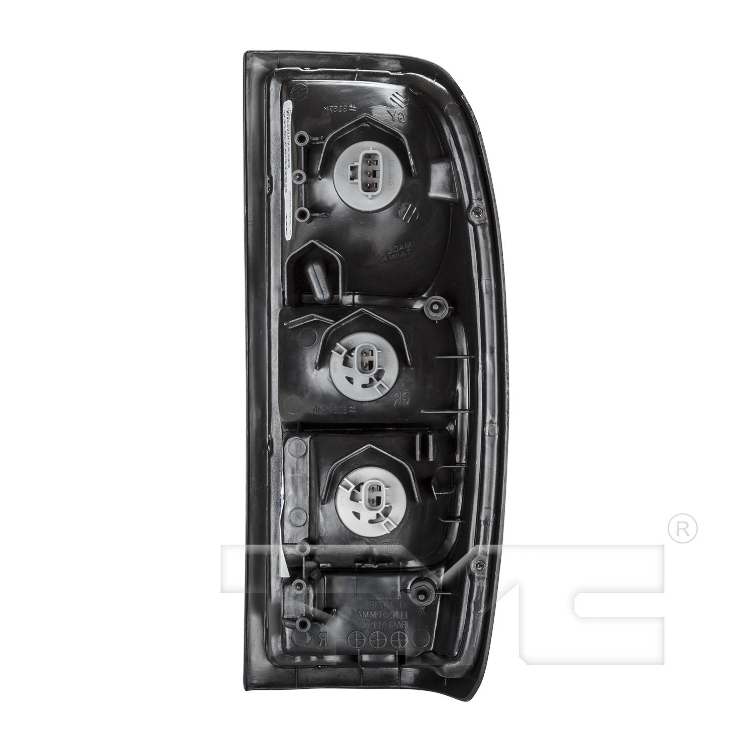 TYC 115074709 - Tail Light Assembly TYC 115074709 Tail Light Assembly product image 4 of 8