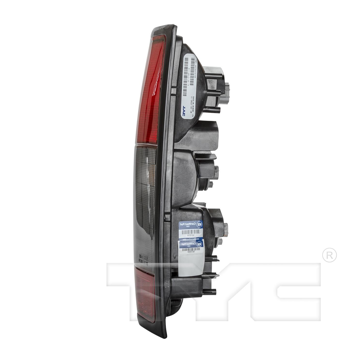 TYC 115074709 - Tail Light Assembly TYC 115074709 Tail Light Assembly product image 6 of 8