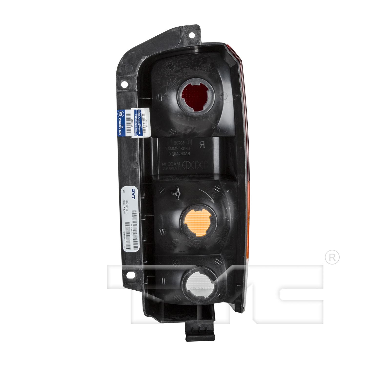 TYC 115080011 - Tail Light Assembly TYC 115080011 Tail Light Assembly product image 8 of 8