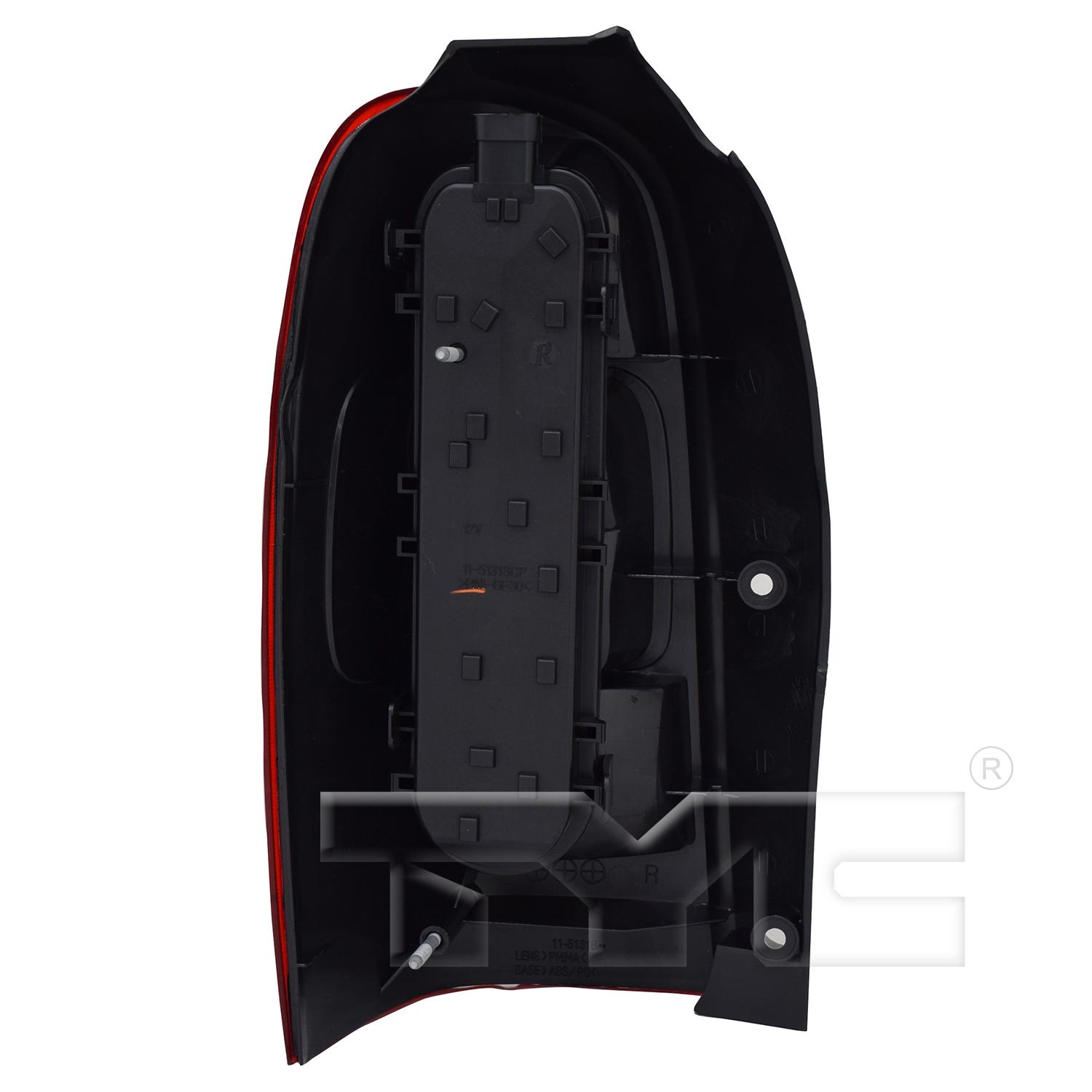 TYC 11513100 - Tail Light Assembly TYC 11513100 Tail Light Assembly product image 2 of 6