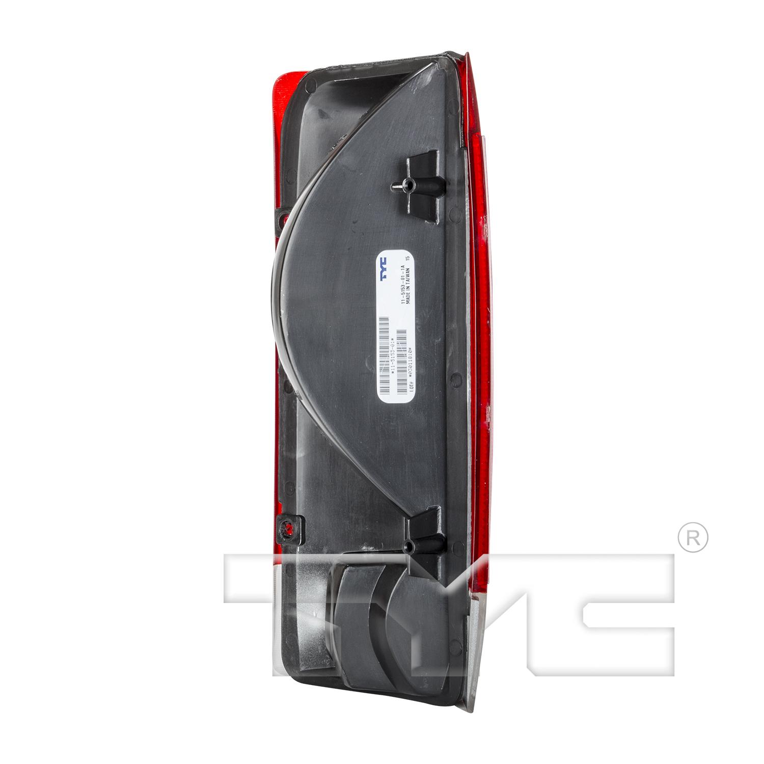 TYC 11515301 - Tail Light Assembly TYC 11515301 Tail Light Assembly product image 4 of 6