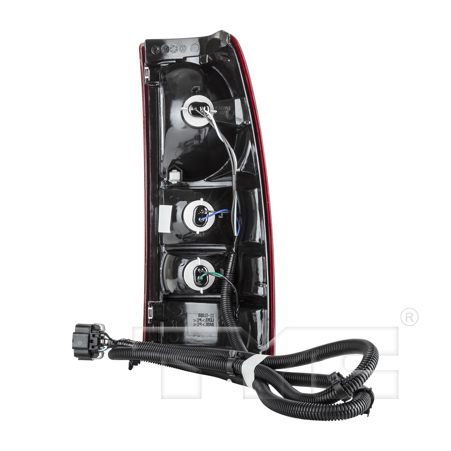 TYC 11518600 - Tail Light Assembly TYC 11518600 Tail Light Assembly product image 2 of 6