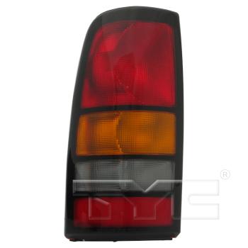 2006 GMC Sierra 2500 HD Tail Light Assembly Left TYC 11518690 image 3 of 4