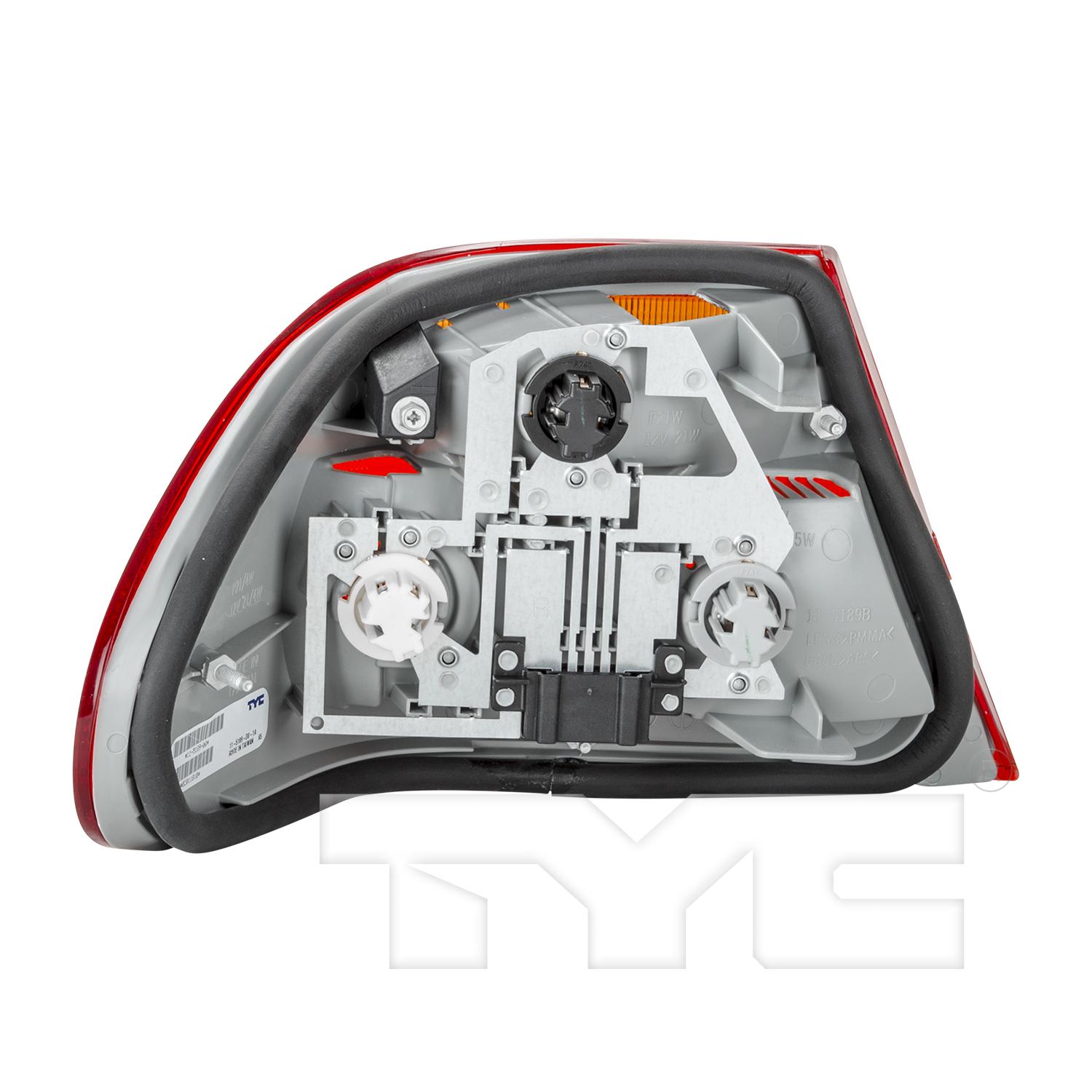 TYC 11518900 Tail Light Assembly product image 2 of 6