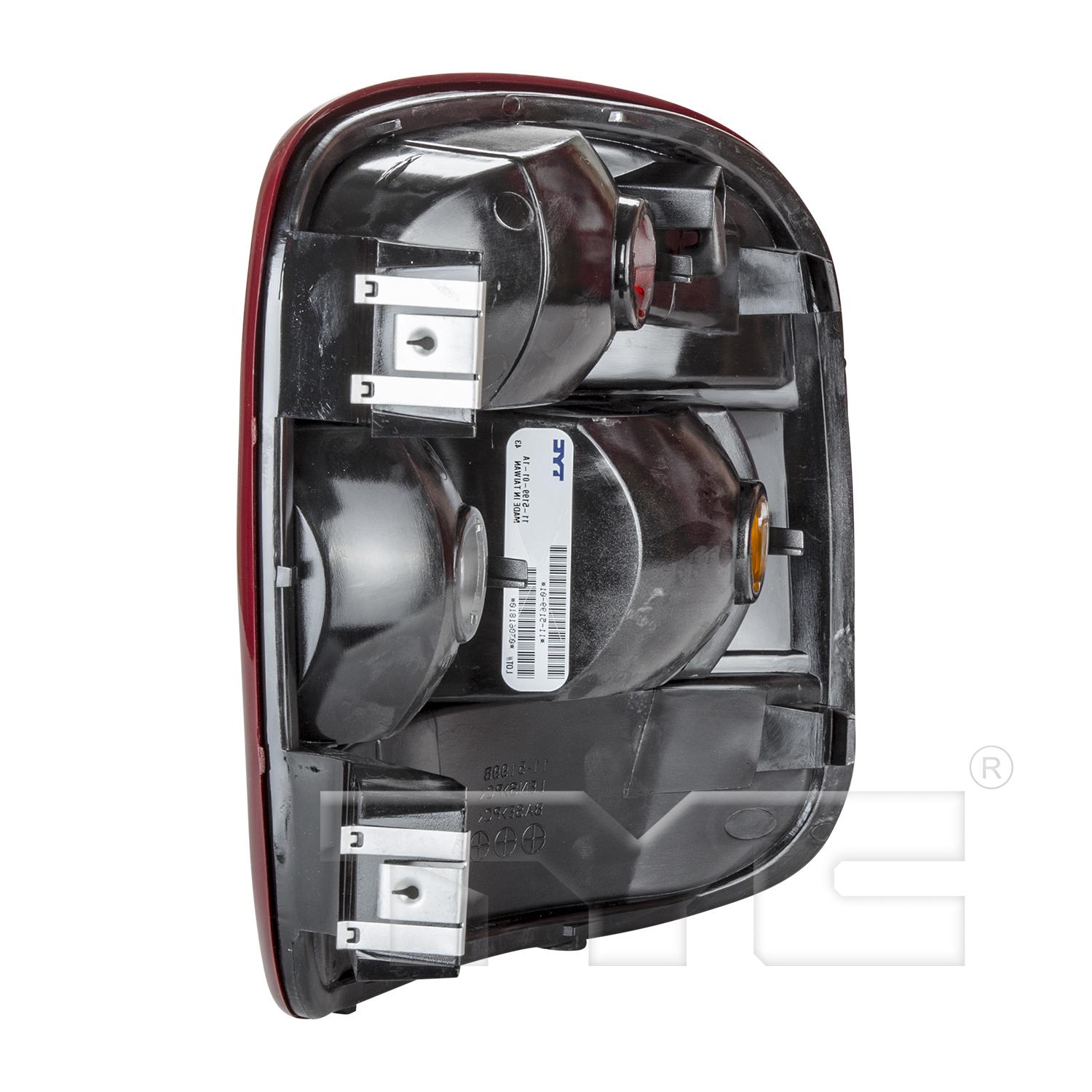 TYC 11520001 Tail Light Assembly product image 4 of 6