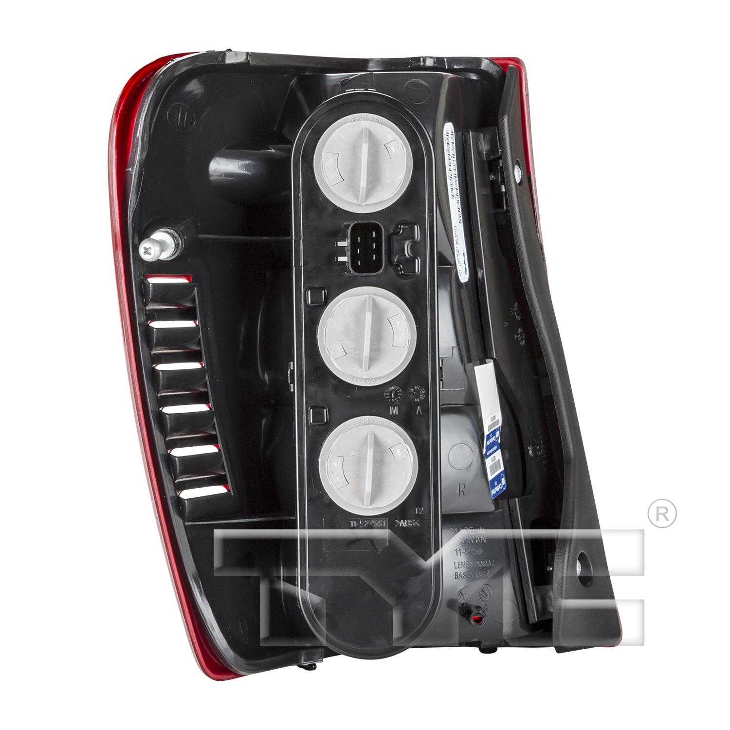 TYC 11527500 - Tail Light Assembly TYC 11527500 Tail Light Assembly product image 2 of 6