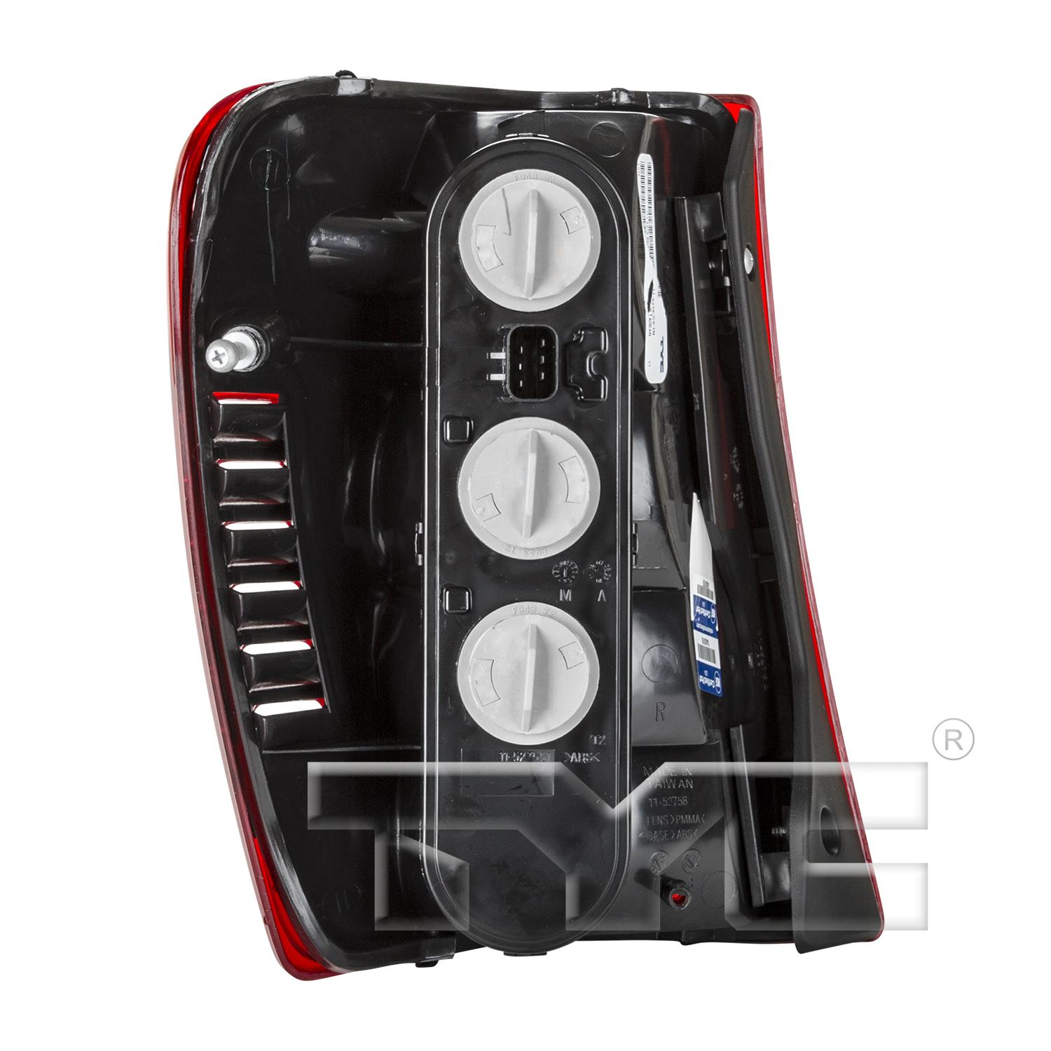 TYC 11527590 - Tail Light Assembly TYC 11527590 Tail Light Assembly product image 2 of 6