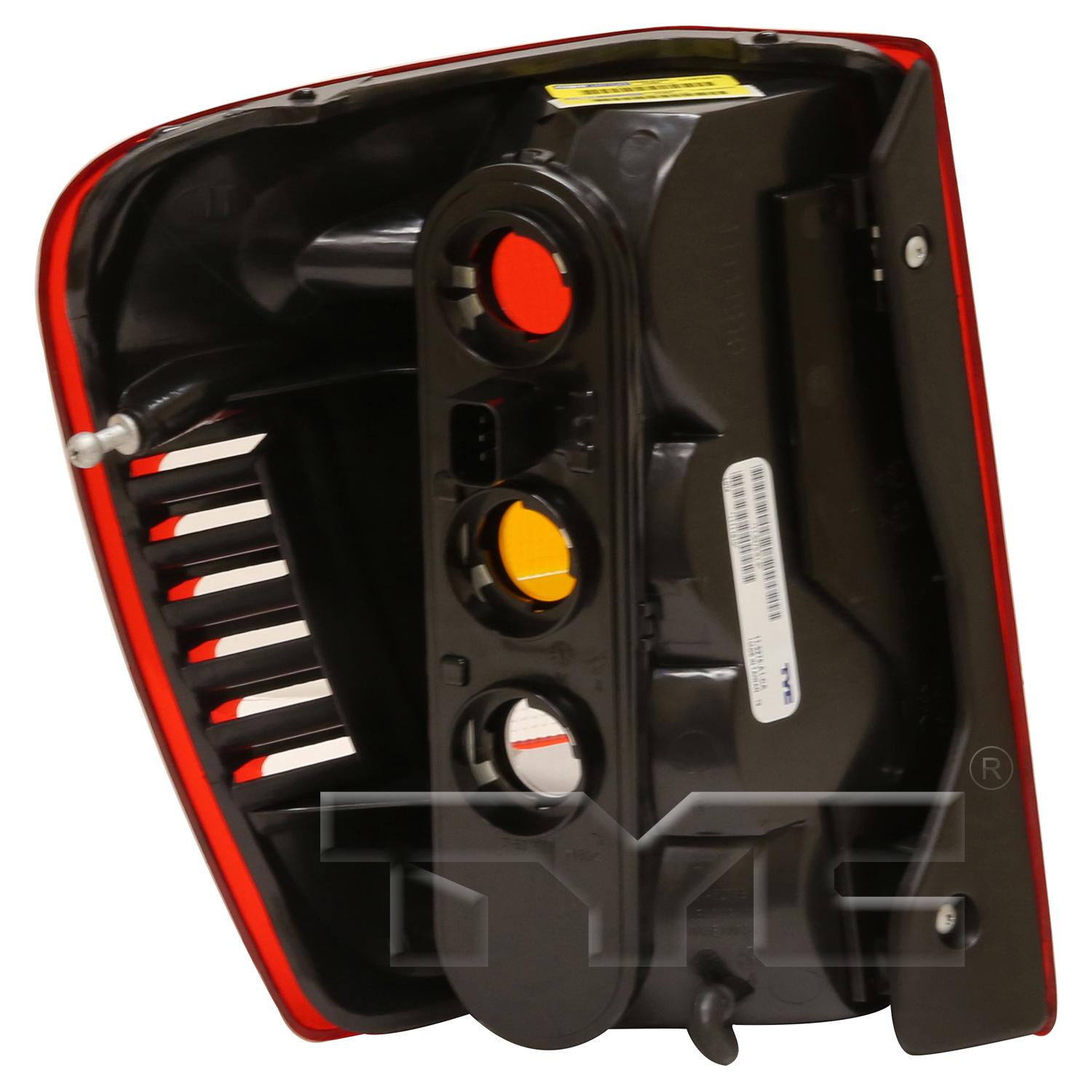 TYC 115275919 - Tail Light Assembly TYC 115275919 Tail Light Assembly product image 2 of 6