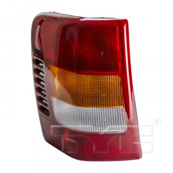 1999 Jeep Grand Cherokee Tail Light Assembly Left TYC 11527600 image 1 of 4