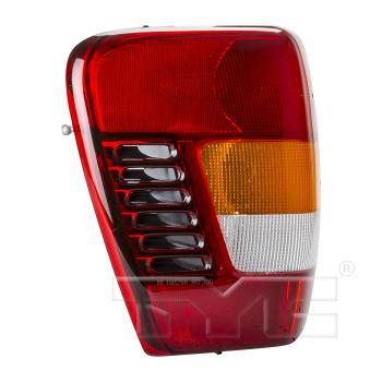 2004 Jeep Grand Cherokee Tail Light Assembly Left TYC 11527690 image 3 of 4