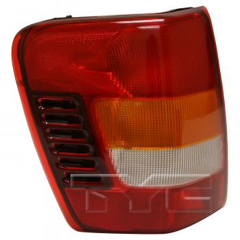 2004 Jeep Grand Cherokee Tail Light Assembly Left TYC 115276919 image 1 of 4