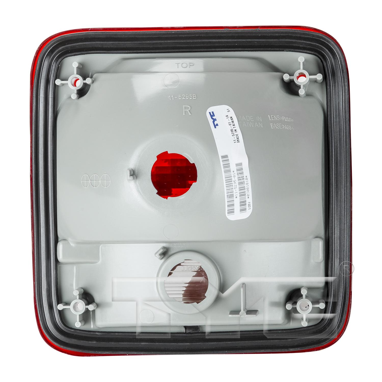 TYC 11529501 Tail Light Assembly product image 2 of 6