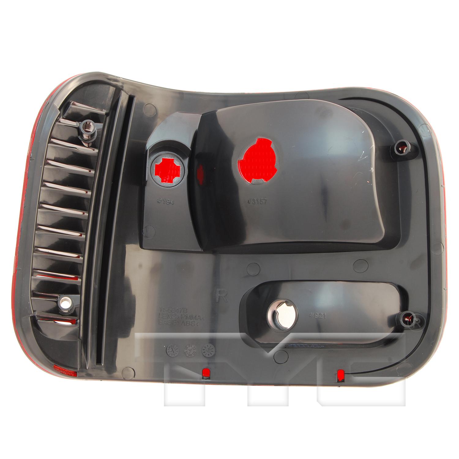 TYC 11534701 Tail Light Assembly product image 2 of 2