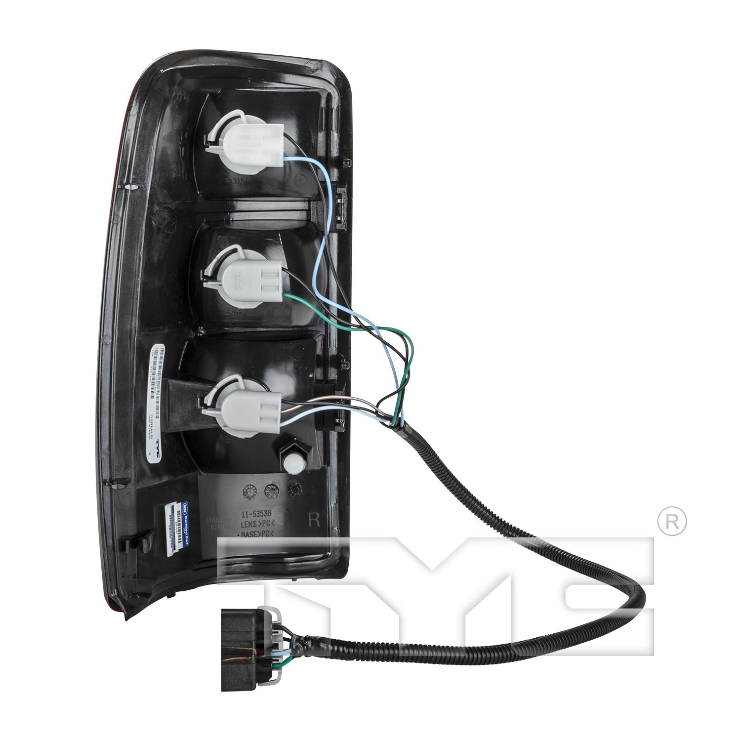 TYC 11535390 - Tail Light Assembly TYC 11535390 Tail Light Assembly product image 2 of 6