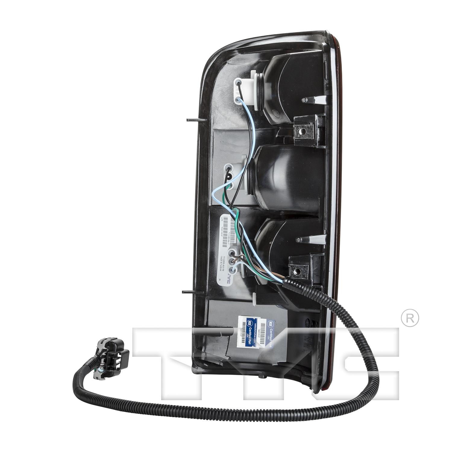 TYC 11535390 - Tail Light Assembly TYC 11535390 Tail Light Assembly product image 4 of 6
