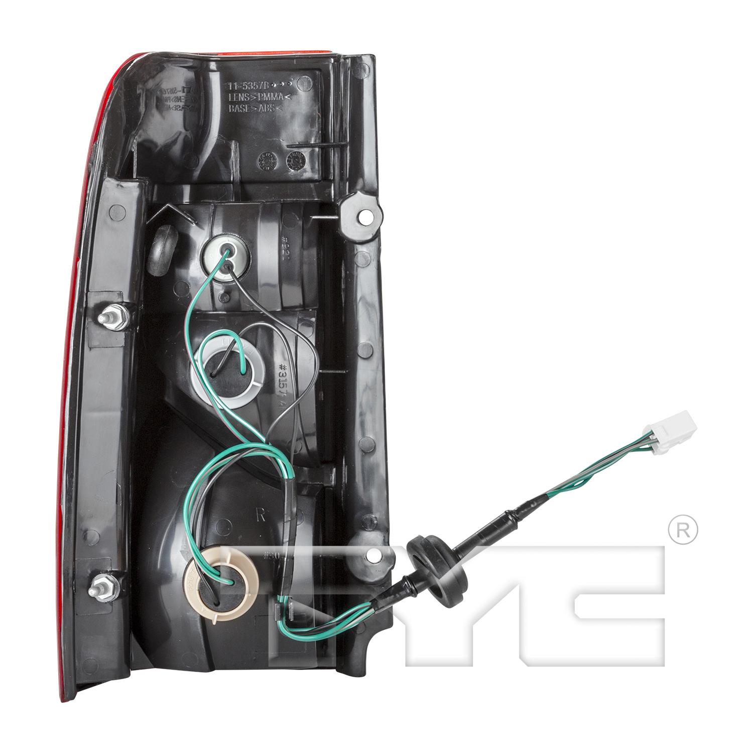 TYC 11535790 - Tail Light Assembly TYC 11535790 Tail Light Assembly product image 2 of 6