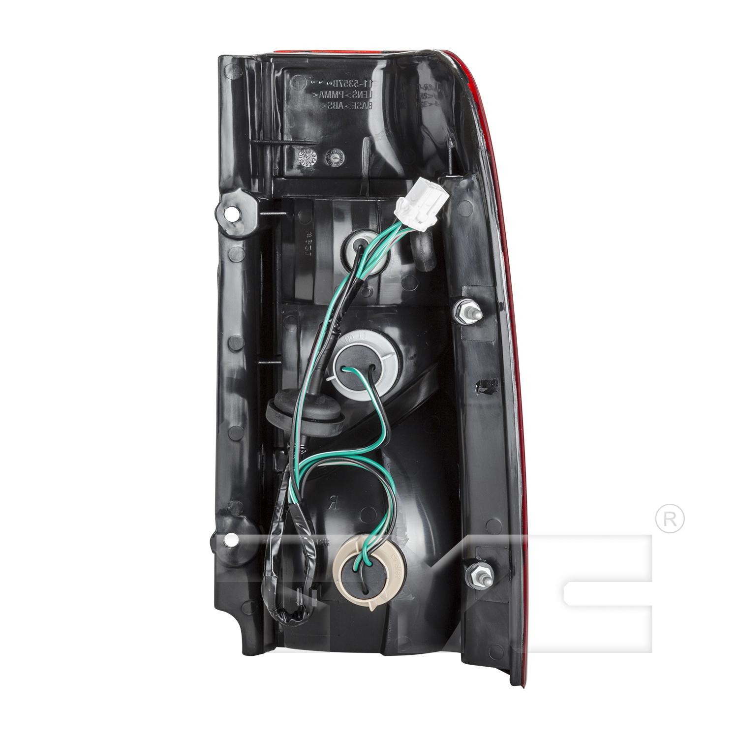 TYC 11535800 - Tail Light Assembly TYC 11535800 Tail Light Assembly product image 2 of 6